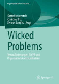 Wicked Problems : Herausforderungen für PR und Organisationskommunikation (Organisationskommunikation)