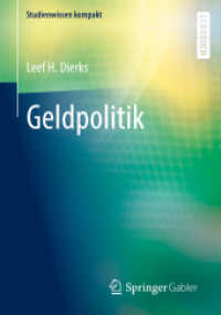 Geldpolitik (Studienwissen kompakt) （1. Aufl. 2022. 2022. x, 261 S. X, 261 S. 20 Abb., 11 Abb. in Farbe. 21）