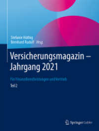 Versicherungsmagazin - Jahrgang 2021 -- Teil 2 : Für Finanzdienstleistungen und Vertrieb