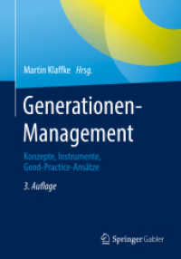 Generationen-Management : Konzepte, Instrumente, Good-Practice-Ansätze （3RD）