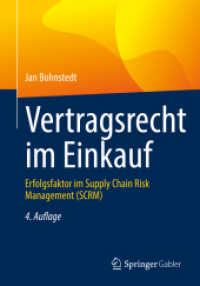 Vertragsrecht im Einkauf : Erfolgsfaktor im Supply Chain Risk Management (SCRM) （4TH）