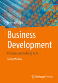 Business Development : Processes, Methods and Tools （2ND）