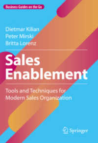 Sales Enablement : Tools and Techniques for Modern Sales Organization (Business Guides on the Go)