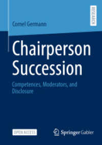 Chairperson Succession : Competences, Moderators, and Disclosure