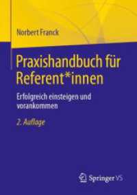 Praxishandbuch für Referent*innen : Erfolgreich einsteigen und vorankommen （2ND）