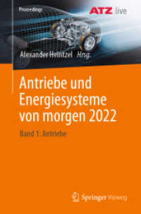 Antriebe und Energiesysteme von morgen 2022 : Band 1: Antriebe (Proceedings)