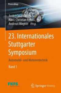 23. Internationales Stuttgarter Symposium : Automobil- und Motorentechnik (Proceedings)