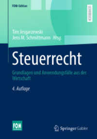 Steuerrecht : Grundlagen und Anwendungsfälle aus der Wirtschaft (Fom-edition) （4TH）