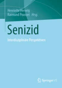 Senizid : Interdisziplinäre Perspektiven