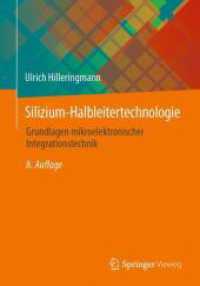 Silizium-Halbleitertechnologie : Grundlagen mikroelektronischer Integrationstechnik （8TH）