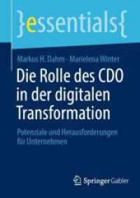 Die Rolle des CDO in der digitalen Transformation : Potenziale und Herausforderungen für Unternehmen (essentials)