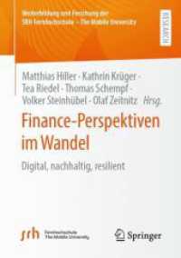 Finance-Perspektiven im Wandel : Digital, nachhaltig, resilient (Weiterbildung und Forschung der Srh Fernhochschule - the Mobile University)