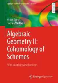 Algebraic Geometry II: Cohomology of Schemes : With Examples and Exercises (Springer Studium Mathematik - Master)