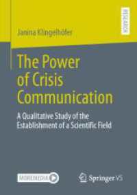 The Power of Crisis Communication : A Qualitative Study of the Establishment of a Scientific Field