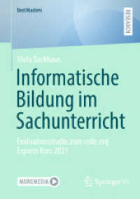 Informatische Bildung im Sachunterricht : Evaluationsstudie zum code.org Express Kurs 2021 (Bestmasters)