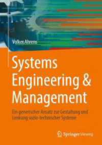 Systems Engineering & Management : Ein generischer Ansatz zur Gestaltung und Lenkung sozio-technischer Systeme