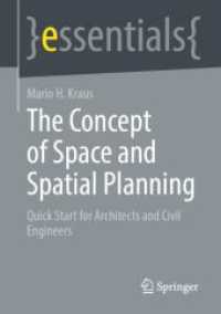 The Concept of Space and Spatial Planning : Quick Start for Architects and Civil Engineers (essentials)