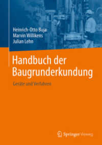 Handbuch der Baugrunderkundung : Geräte und Verfahren （2. Aufl. 2026. 700 S. Etwa 700 S. 240 mm）