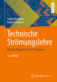 Technische Strömungslehre : Mit 262 Aufgaben und 31 Beispielen （13TH）