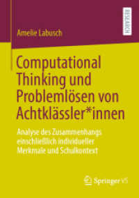 Computational Thinking und Problemlösen von Achtklässler*innen : Analyse des Zusammenhangs einschließlich individueller Merkmale und Schulkontext （2024）