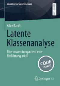 Latente Klassenanalyse: Eine Anwendungsorientierte Einführung Mit R (Quantitative Sozialforschung")