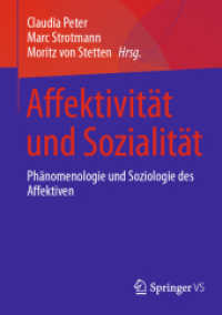 Affektivität und Sozialität : Phänomenologie und Soziologie des Affektiven
