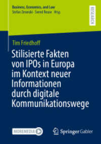 Stilisierte Fakten von IPOs in Europa im Kontext neuer Informationen durch digitale Kommunikationswege (Business, Economics, and Law) （2024）