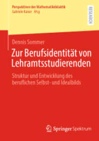 Zur Berufsidentität von Lehramtsstudierenden : Struktur und Entwicklung des beruflichen Selbst- und Idealbilds (Perspektiven der Mathematikdidaktik)