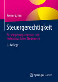 Steuergerechtigkeit : Für ein prinzipientreues und rechtsstaatliches Steuerrecht （3. Aufl. 2025. xxi, 143 S. XXI, 143 S. 6 Abb. 210 mm）