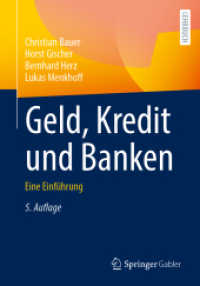 Geld, Kredit und Banken : Eine Einführung （5. Aufl. 2025. 450 S. Etwa 450 S. 240 mm）