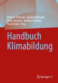 Handbuch Klimabildung （2025. x, 947 S. X, 947 S. 150 Abb., 98 Abb. in Farbe. 240 mm）