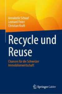 Recycle und Reuse : Chancen für die Schweizer Immobilienwirtschaft