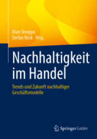 Nachhaltigkeit im Handel : Trends und Zukunft nachhaltiger Gesch&auml;ftsmodelle