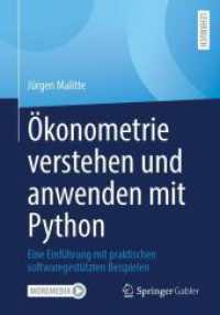 Ökonometrie verstehen und anwenden mit Python : Eine Einführung mit praktischen softwaregestützten Beispielen