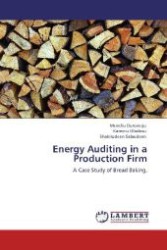 Energy Auditing in a Production Firm : A Case Study of Bread Baking. （Aufl. 2012. 100 S. 220 mm）