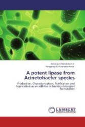 A potent lipase from Acinetobacter species : Production, Characterization, Purification and Application as an additive in laundry detergent formulation （Aufl. 2012. 116 S. 220 mm）