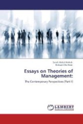 Essays on Theories of Management: : The Contemporary Perspectives (Part II) （Aufl. 2012. 116 S. 220 mm）