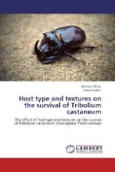 Host type and textures on the survival of Tribolium castaneum : The effect of host type and textures on the survival of Tribolium castaneum (Coleoptera: Tenbrionidae) （Aufl. 2012. 104 S. 220 mm）