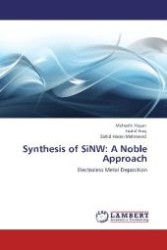 Synthesis of SiNW: A Noble Approach : Electroless Metal Deposition （Aufl. 2012. 104 S. 220 mm）