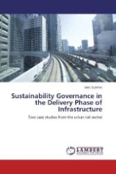 Sustainability Governance in the Delivery Phase of Infrastructure : Two case studies from the urban rail sector （Aufl. 2012. 456 S. 220 mm）