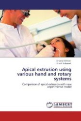 Apical extrusion using various hand and rotary systems : Comparison of apical extrusion with new experimental model （Aufl. 2012. 120 S. 220 mm）