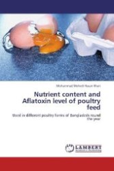 Nutrient content and Aflatoxin level of poultry feed : Used in different poultry farms of Bangladesh round the year （Aufl. 2012. 92 S. 220 mm）