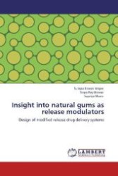 Insight into natural gums as release modulators : Design of modified release drug delivery systems （Aufl. 2012. 52 S. 220 mm）