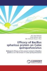 Efficacy of Bacillus spharicus protein on Culex quinquefasciatus : Biological efficacy of Bin protein extract of Bacillus spharicus on the larvae of Culex quinquefasciatus （Aufl. 2012. 76 S. 220 mm）