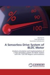 A Sensorless Drive System of BLDC Motor : Analysis,simulation and implementation of a new sensorless system for BLDC motors with the 120/180-degree commutations （Aufl. 2012. 128 S. 220 mm）