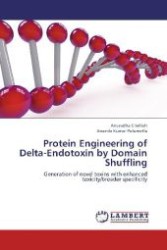 Protein Engineering of Delta-Endotoxin by Domain Shuffling : Generation of novel toxins with enhanced toxicity/broader specificity （2012. 380 S. 220 mm）
