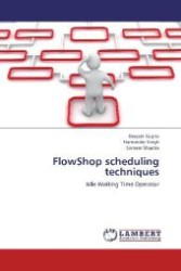 FlowShop scheduling techniques : Idle Waiting Time Operator （Aufl. 2012. 116 S. 220 mm）