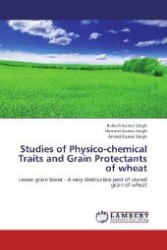 Studies of Physico-chemical Traits and Grain Protectants of wheat : Lesser grain borer - A very destructive pest of stored grain of wheat （2012. 140 S. 220 mm）