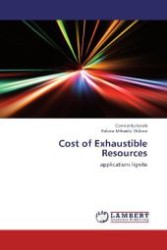 Cost of Exhaustible Resources : applications lignite （2012. 204 S. 220 mm）