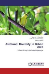 Avifaunal Diversity In Urban Area : A Case Study In Vallabh Vidyanagar （2012. 68 S. 220 mm）